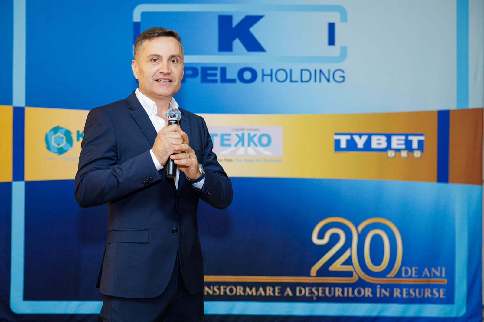 Adrian Iancu la evenimentul de aniversare a 20 de ani KUPELO Holding